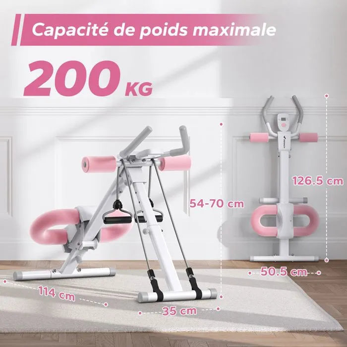 MERACH Ab Machine – WHITE